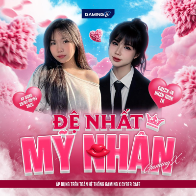 ĐỆ NHẤT MỸ NHÂN GAMINGX CHÍNH THỨC TRỞ LẠI !!!!