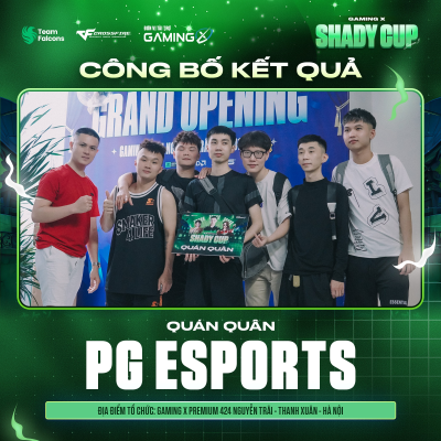 ​ CÔNG BỐ KẾT QUẢ GIẢI ĐẤU GAMING X SHADYCROSSFIRE LẦN 3   ​