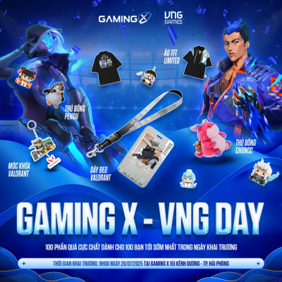 Gaming X x VNGGames Day: Ngày Hội Nhận Quà Game MIỄN PHÍ