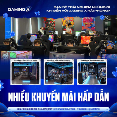 BẠN SẼ TRẢI NGHIỆM NHỮNG GÌ KHI ĐẾN VỚI GAMING X HẢI PHÒNG ‼️
