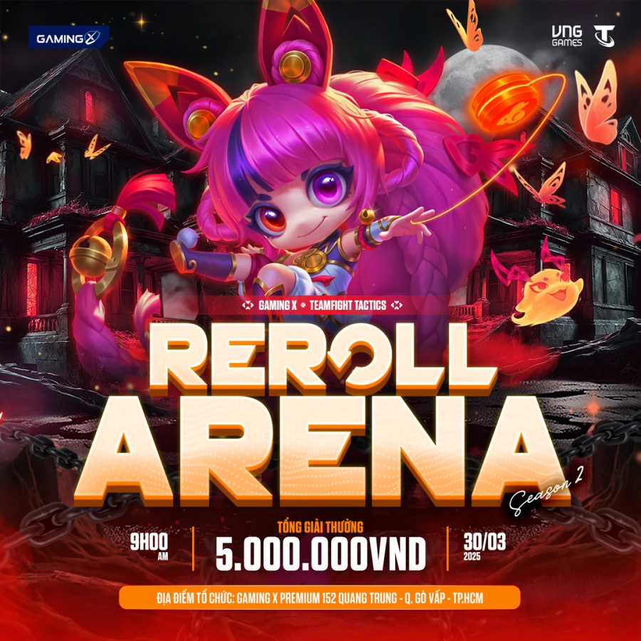 Gaming X TFT Cup: Reroll Arena