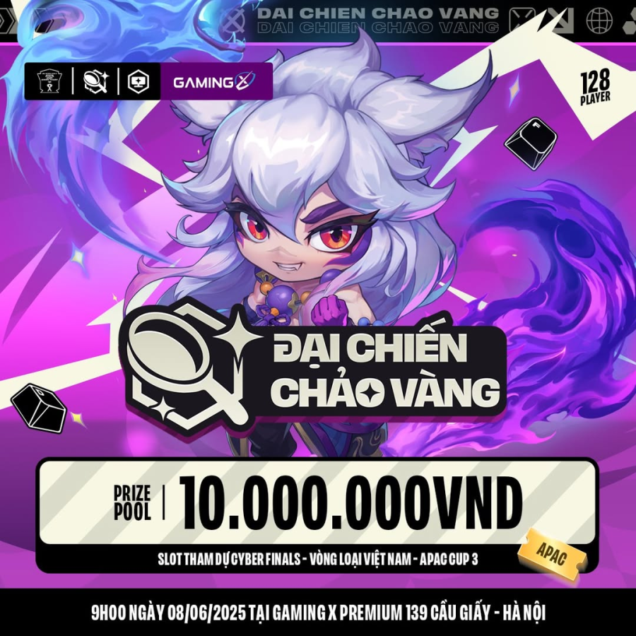 Đại Chiến Chảo Vàng - Giải đấu tìm kiếm đại diện Hà Nội đến với TFT APAC CUP