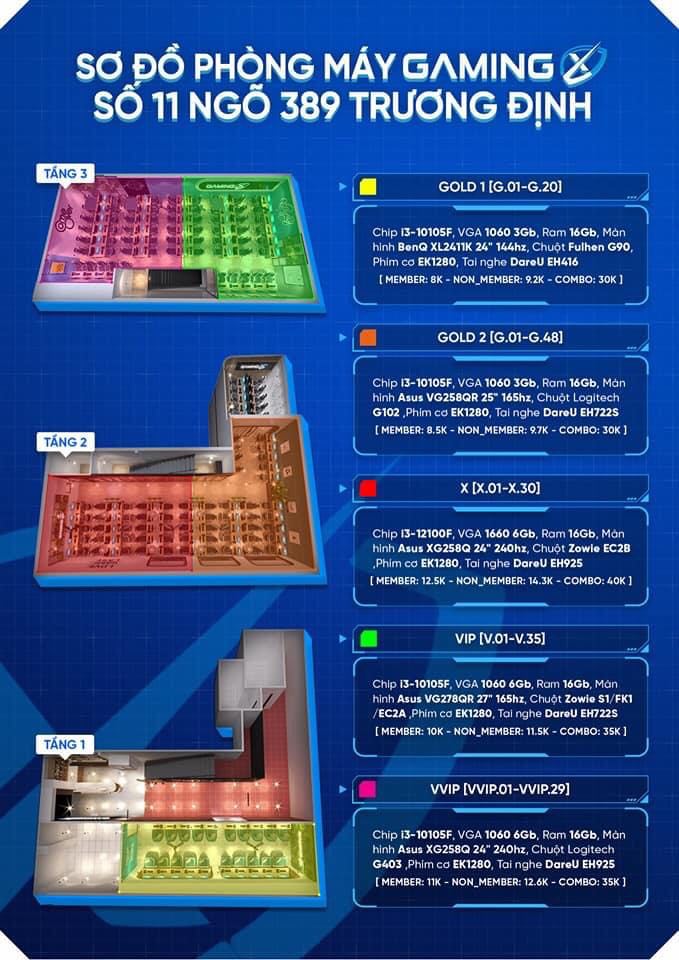 Cấu hình Gaming X Trương Định (update 2022)
